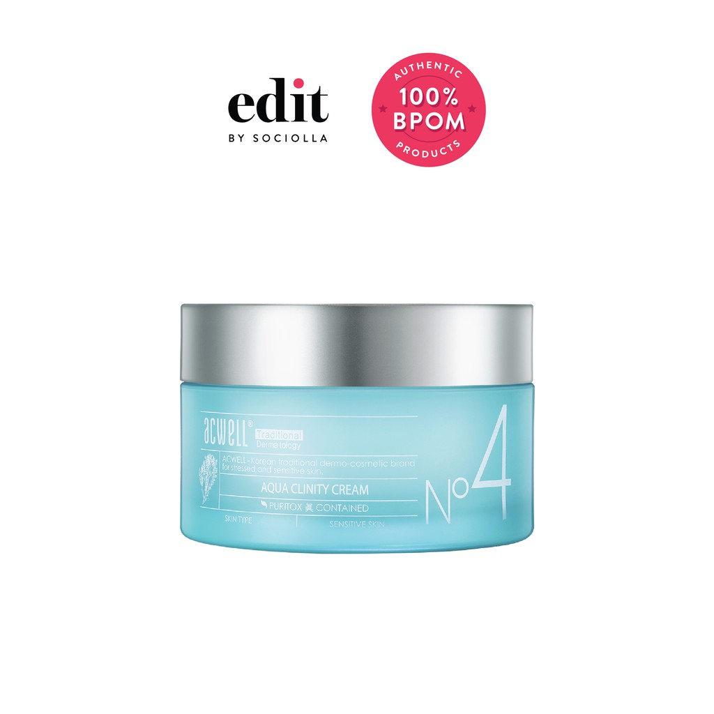 

Acwell Aqua Clinity Cream 50 ml Edit by Sociolla