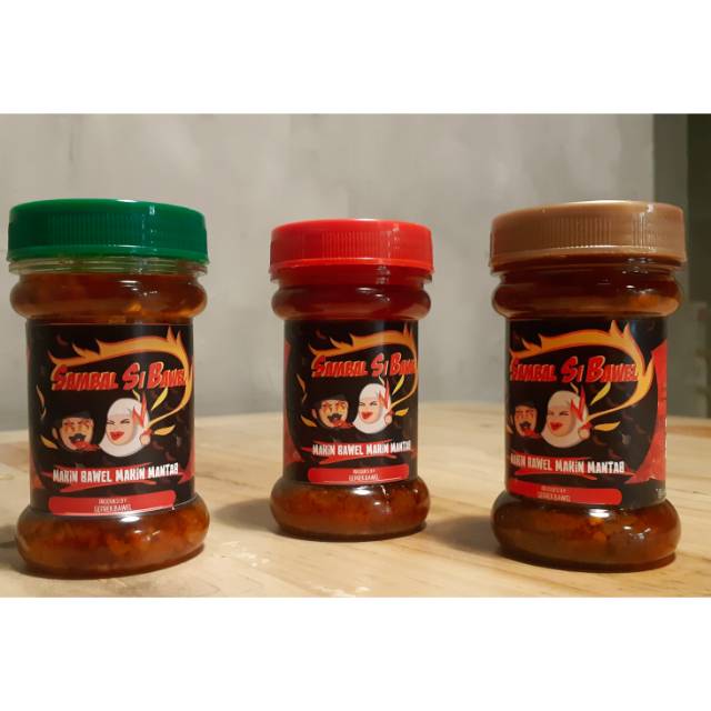 

Sambal si bawel sambel teri sambal terasi sambel bawang