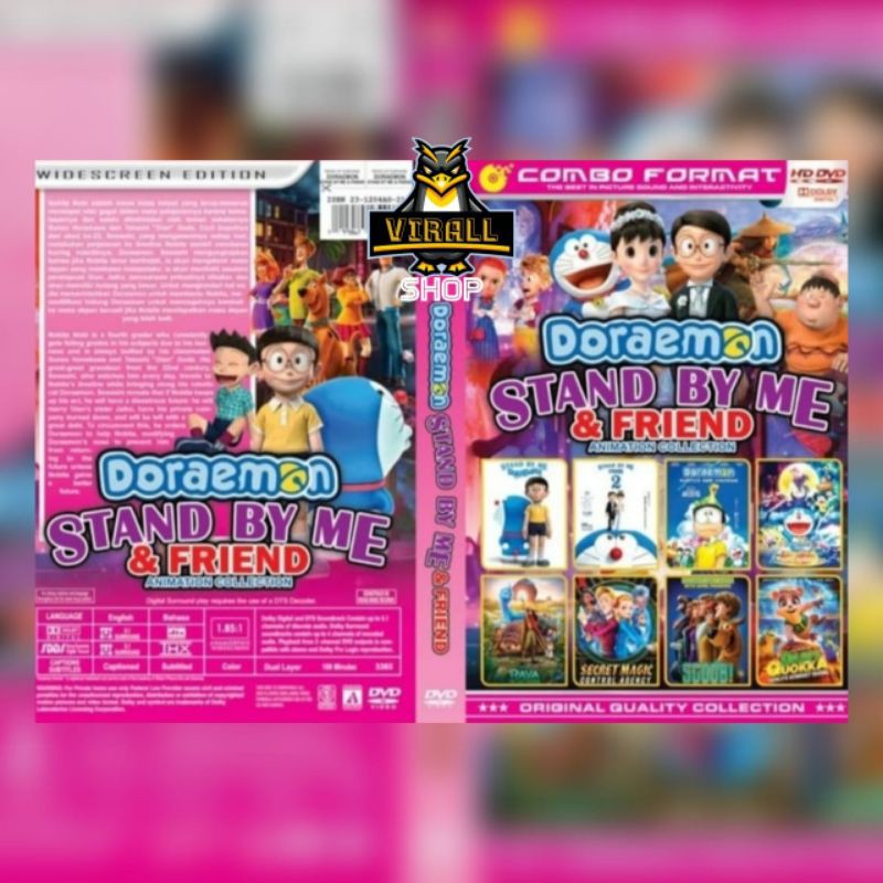 KASET KOLEKSI KARTUN ANAK " DORAEMON STAND BY ME & FRIEND "