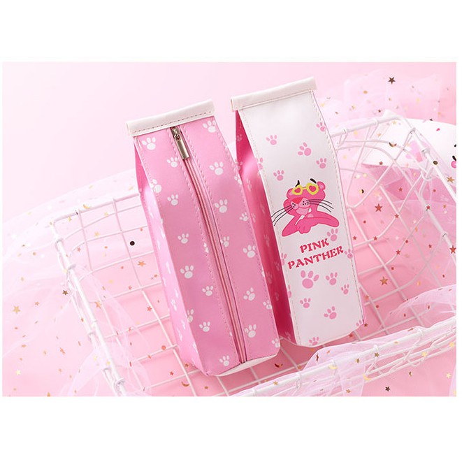 

JKG Tempat Pensil Pink Panther Bahan PU Leather
