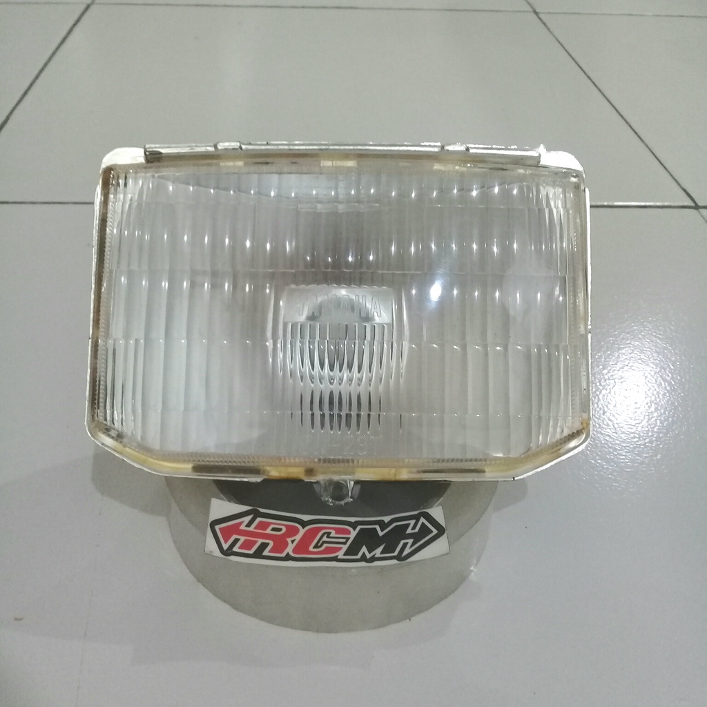 REFLEKTOR REFLECTOR MIKA LAMPU DEPAN HEADLAMP V 80 V80 SS DX DELUXE ROBOT LOKAL HEADLIGHT HEAD LAMP LIGHT ONLY