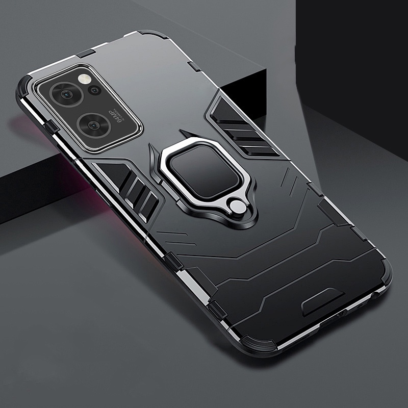 Casing Armor Shockproof + Stand Holder Magnetik Untuk OPPO Reno 7 Pro 5G 7 7 7 7