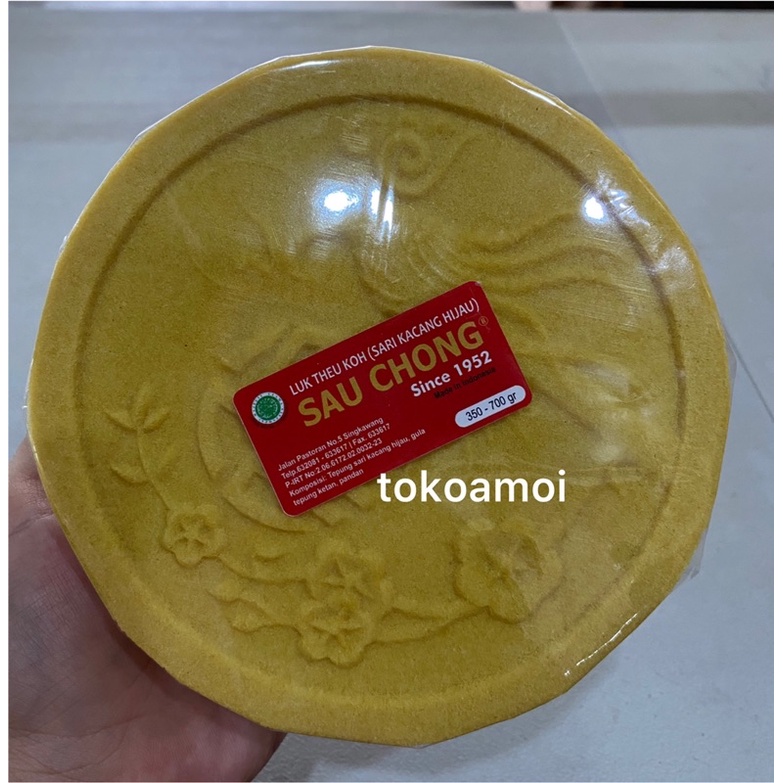 Kue Bulan Luk Theu Koh 2 Lapis Spesial isi TAUSA Sau Chong Singkawang