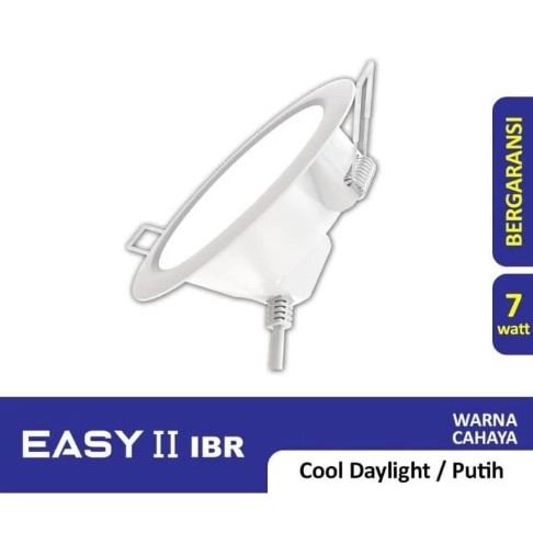 Lampu Downlight LED Hannochs Easy II IBR 7 Watt Ceiling Lamp - Putih