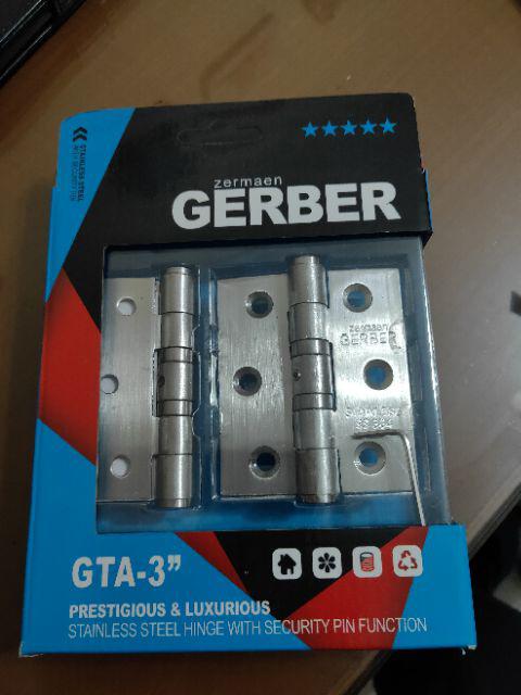 Engsel Gerber 3 Sus 304 / Engsel Jendela 3