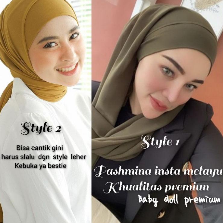 ◄ PASHMINA INSTAN PREMIUM/PASHMINA MELAYU/PASHMINA INNER/PASMINA MELAYU/PASMINA INSTAN/HIJAB INSTAN/