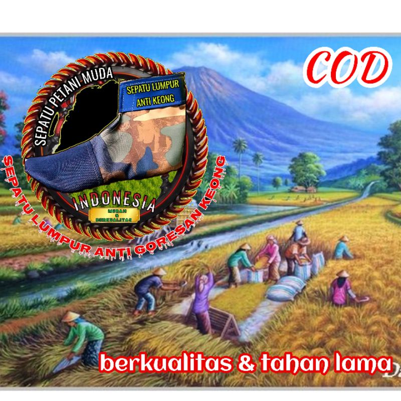 sepatu keong lumpur sepatu boot nelayan berkualitas  ( GROSIR beli banyak lebih murah)