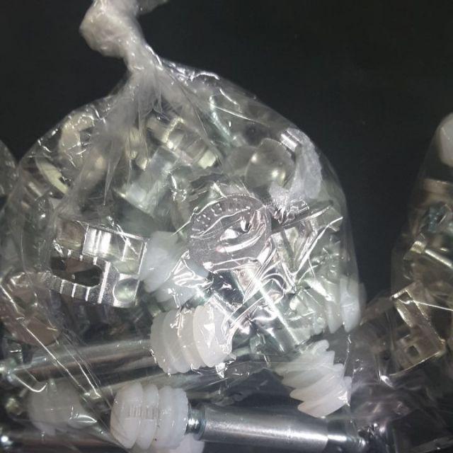 Baut Minifix Pendek Complete 15mm / Baut Knock Down 15mm