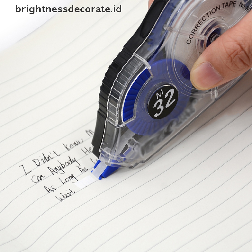 Correction Tape Warna Putih Ukuran 32m X 5mm Untuk Sekolah / Kantor