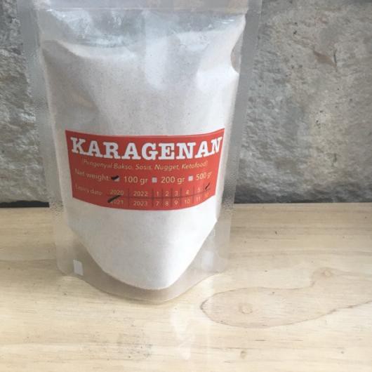 

PROMO Karagenan Kappa/ Carrageenan / Karagen / pengenyal bakso, sosis, nugget 100 gram ❁