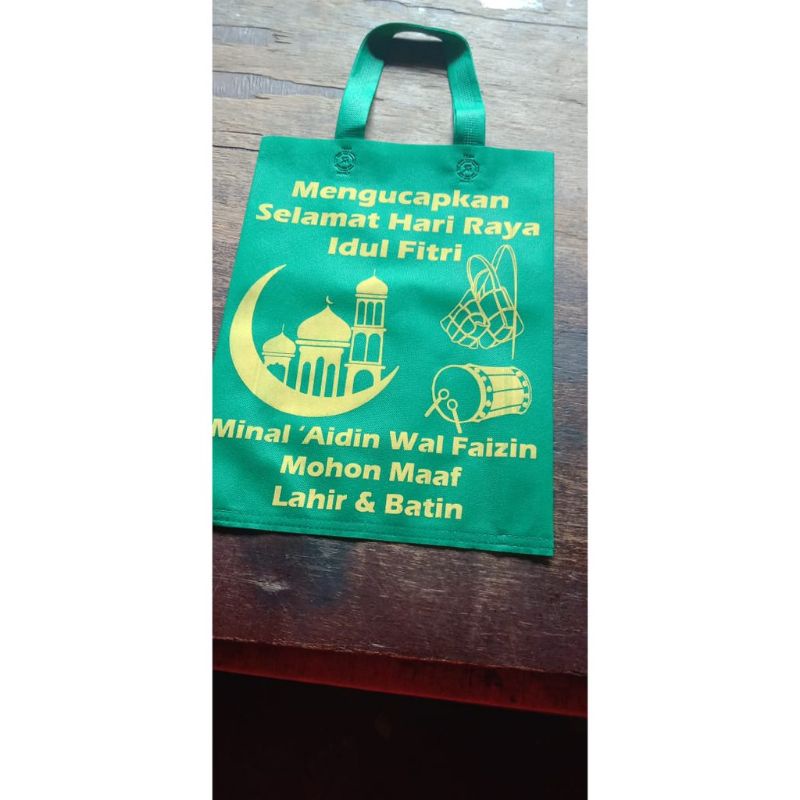 [COD] Tas Spunbond Lebaran Tas Lebaran Tas Parsel Tas Bingkisan Hari Raya Ukuran Sedang Besar 30 x 40 / 25 x 35 Tas Lebaran Idhul Fitri Tas Parsel