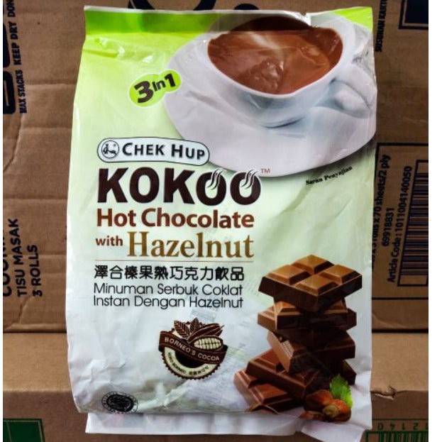 

Chek Hup Hot Chocolate with Hazelnut