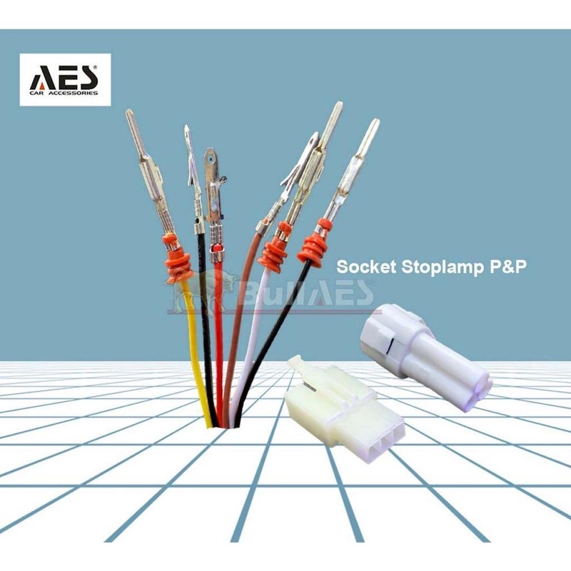 STOPLAMP AES LAMPU STOP LAMP LED REM SEN 3 IN 1ALL NEW NMAX 2020 no JPA Reall Pict
