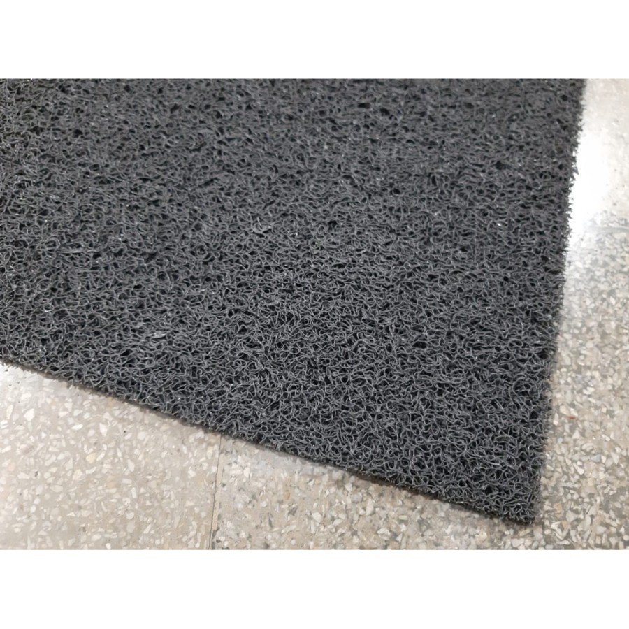 Keset Mie Bihun PVC 40x60 Grey, Karpet Anti Slip, S Mat, Kamar Mandi-2