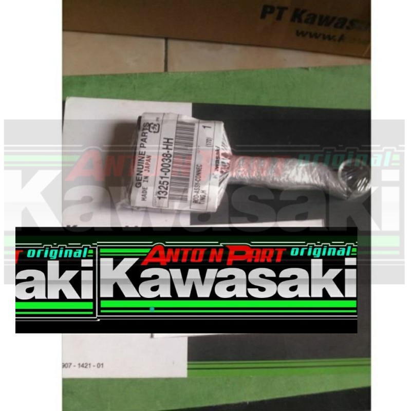 stang piston seher ninja 250 fi lama original