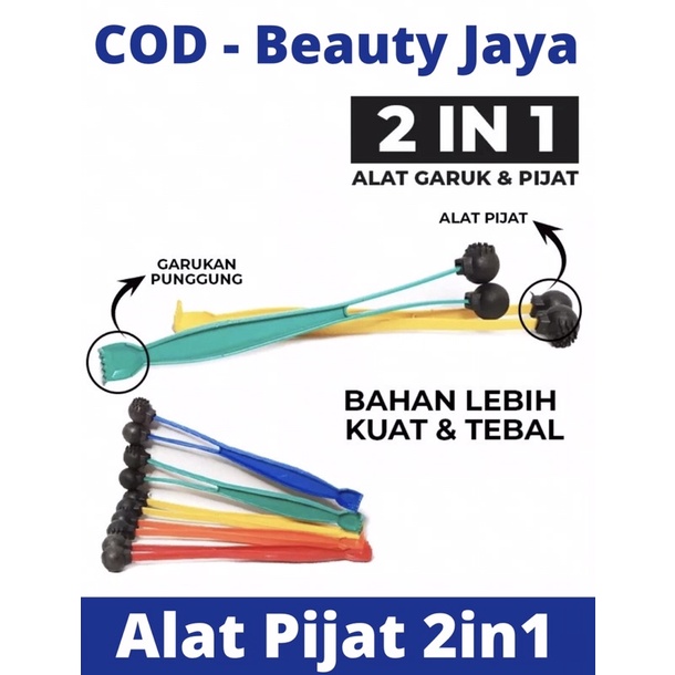 BEAUTY JAYA - BISA COD - ALAT PIJAT PUNGGUNG | GARUKAN PUNGGUNG | ALAT PIJAT GARUK PUNGGUNG