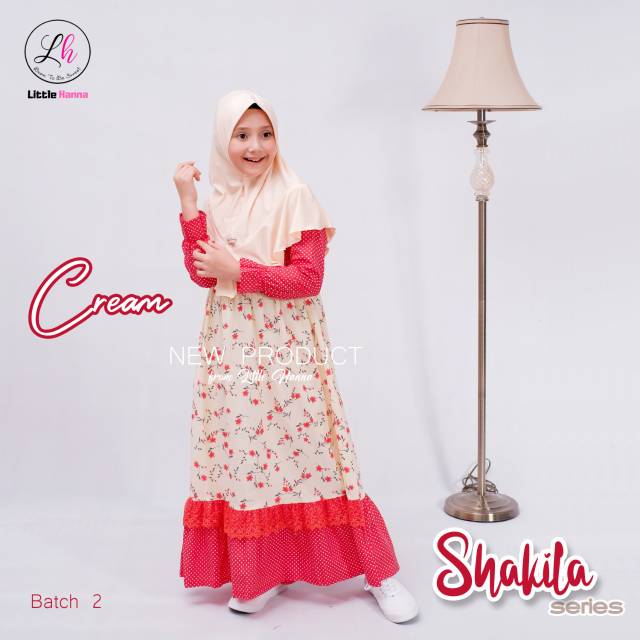 gamis anak shakila
