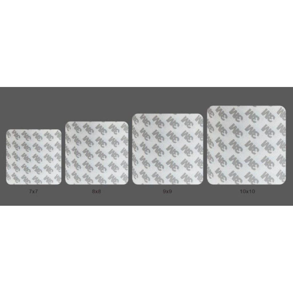

3M 300LSE CUT BENTUK KOTAK ROUNDED SIDE DOUBLESIDE DOUBLE TAPE KAMERA 3M