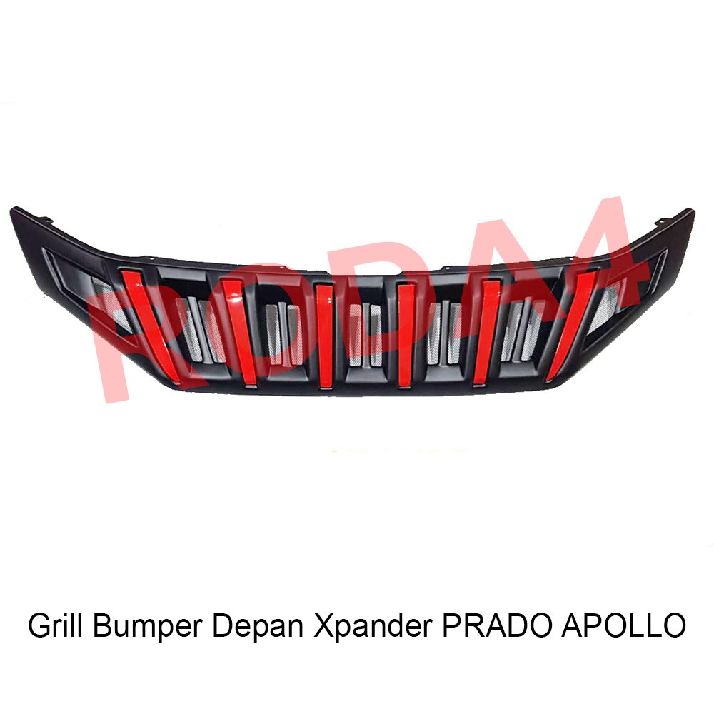 Grill Bumper Depan Xpander PRADO APOLLO Model Ganti