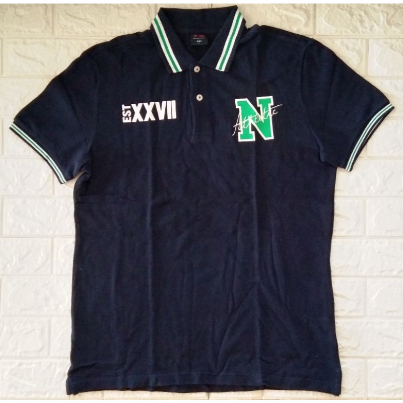 kaos kerah Nii preloved/kaos polo nii/kaos polo second