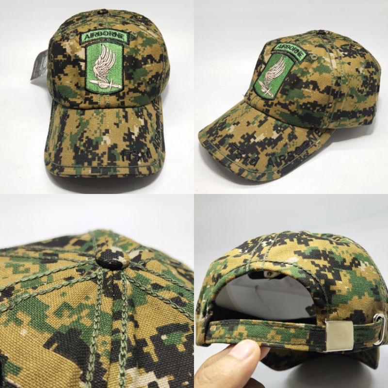 TOPI BISBOL TOPI ARMY TOPI TACTICAL TOPI LORENG TOPI CASUAL PRIA WANITA TOPI CAMO TOPI OUTDOOR