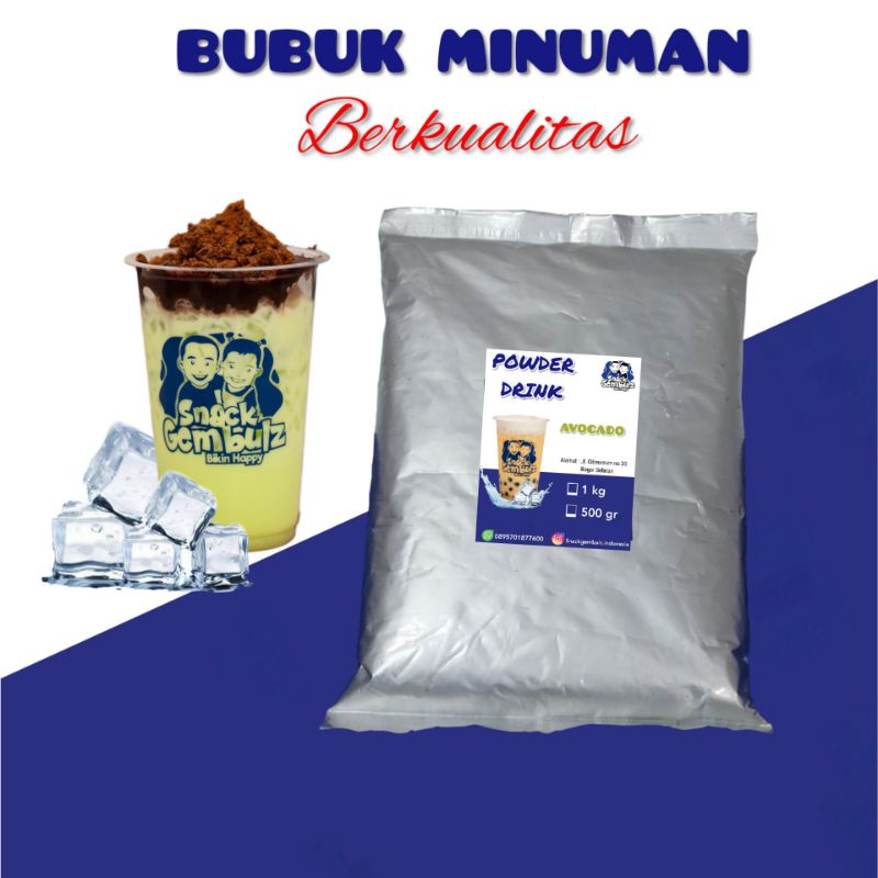 

Bubuk minuman alpukat / serbuk minuman aneka rasa 500gr / powder drink avocado