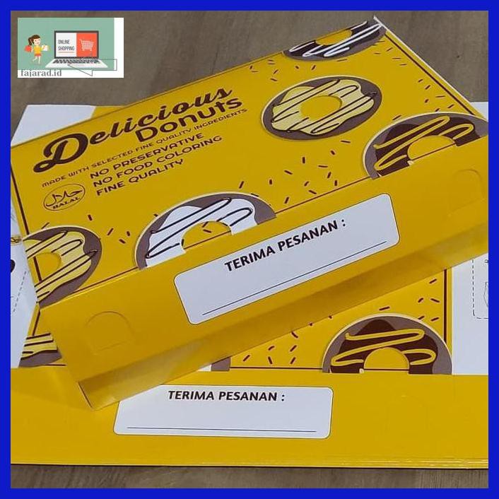 

D5Gt6R6- Dus Donat Ukuran 27X18,5X5,5Cm Isi 50 Pcs 57Ti800U-