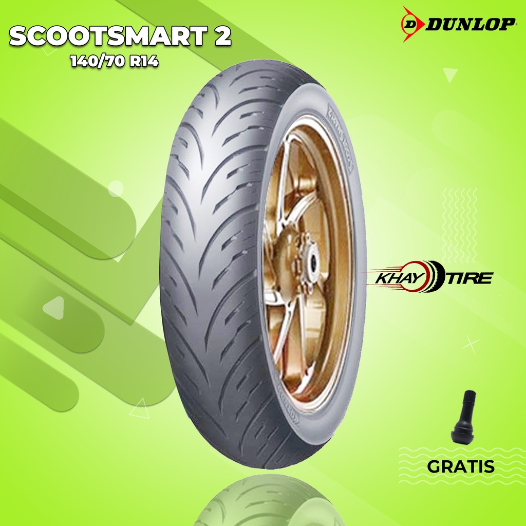 Jual Ban Belakang Motor YAMAHA XMAX // DUNLOP SCOOTSMART 2 140/70 Ring 14  Tubeless | Shopee Indonesia