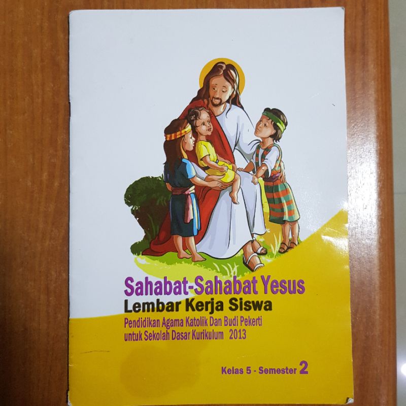 Buku Agama LKS sahabat-sahabat Yesus Sd kelas 5