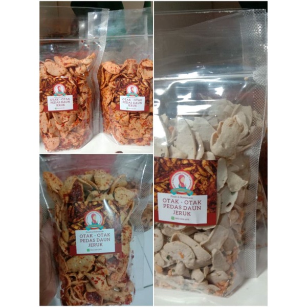 

Otak Otak Ikan Kriuk Pedas Daun Jeruk 200gr Cemilan Enak Keripik Pedas