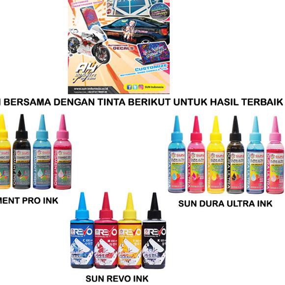 

☃ SUN Kertas Sticker Vinyl White Glossy A4 ✈