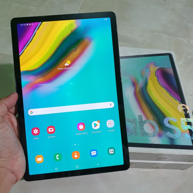 Samsung Galaxy Tab S5E 4/64 Ram 4gb Rom 64gb SM-T725 second berkualitas