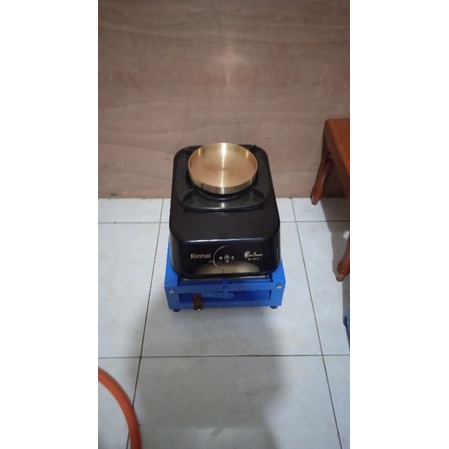 kompor leker putar dengan loyang ukuran 17.5 cm