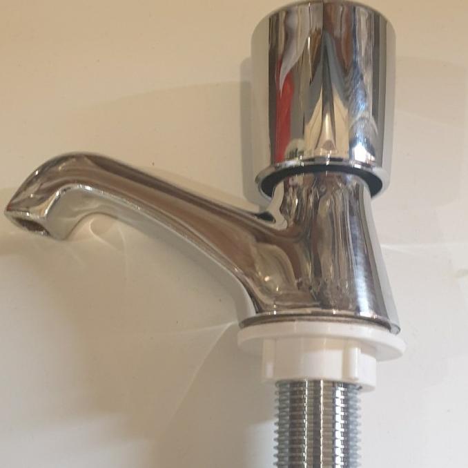 Kran Wastafel Toto T205MB | kran wastafel putar Toto (bekas)