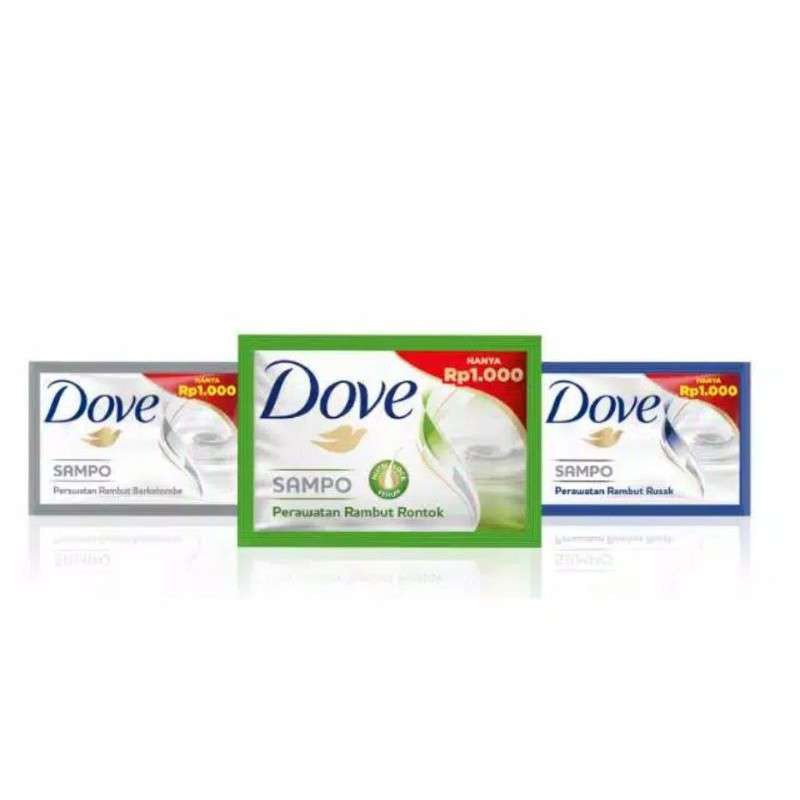 Jual Dove Shampoo Sachet Isi 6pcs Shopee Indonesia