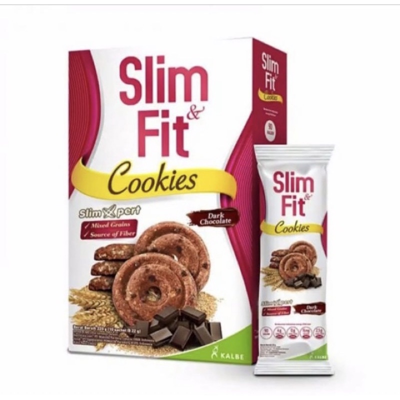 Slim and fit cookies per pcs 22 gram ( snack diet rendah kalori )