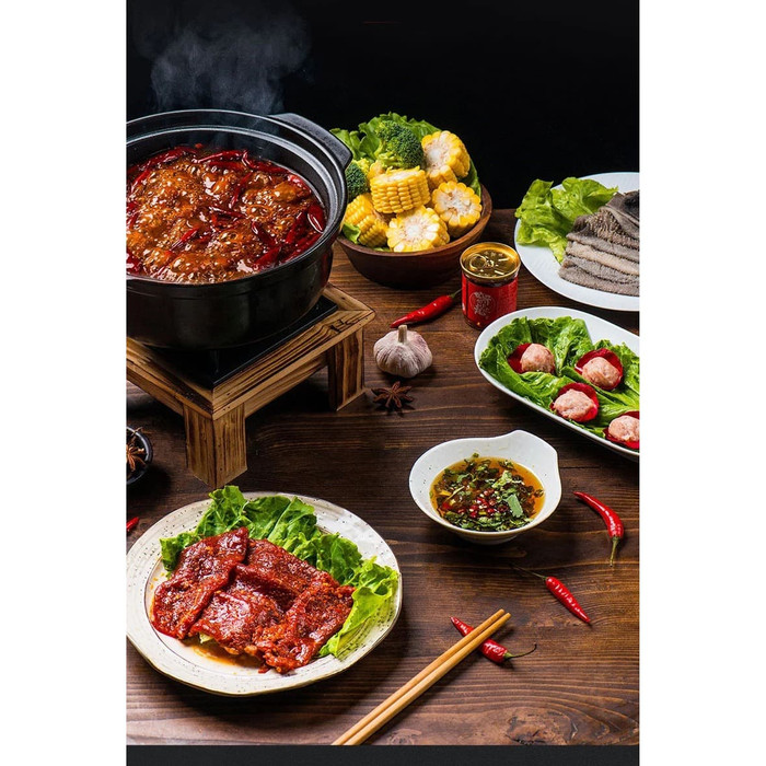 

Ready- Sichuan Mala Hot Pot Soup Base 500 Gr Halal | Bumbu Mala Hot Pot Halal