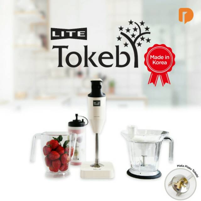 TOKEBI LITE HAND BLENDER MULTIFUNGSI MADE IN KOREA