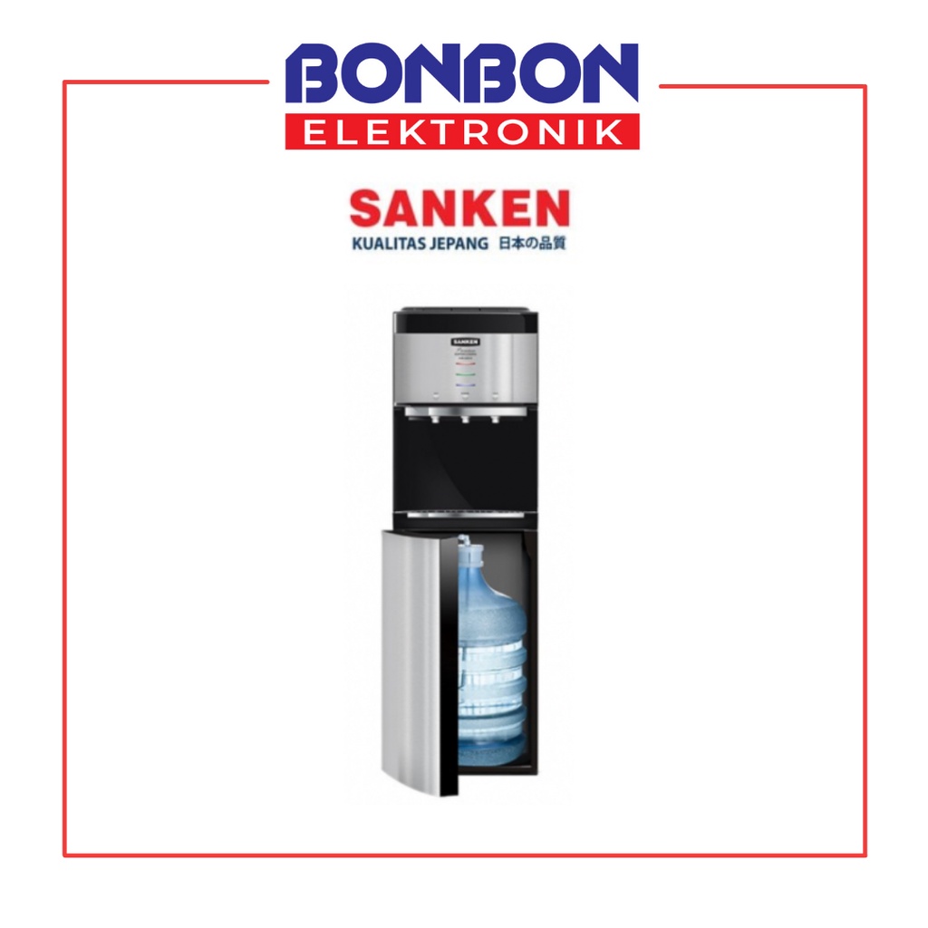 Sanken Dispenser Galon Bawah HWD-C580S-BK / HWDC 580 SBK / HWDC580SBK