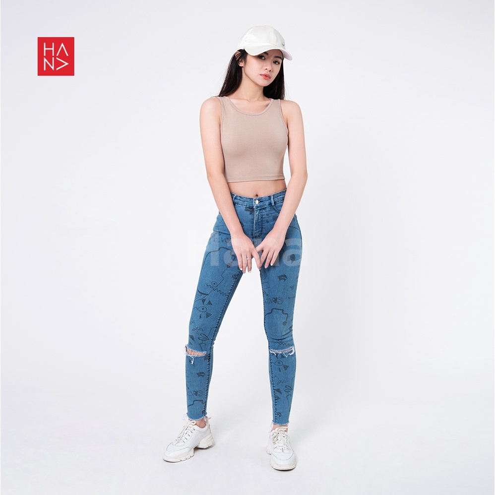 Sita Crop Tank Top Murah Atasan Wanita Murah - TT007-6