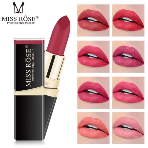 Miss Rose Lipstick Matte Anti air 7301-021