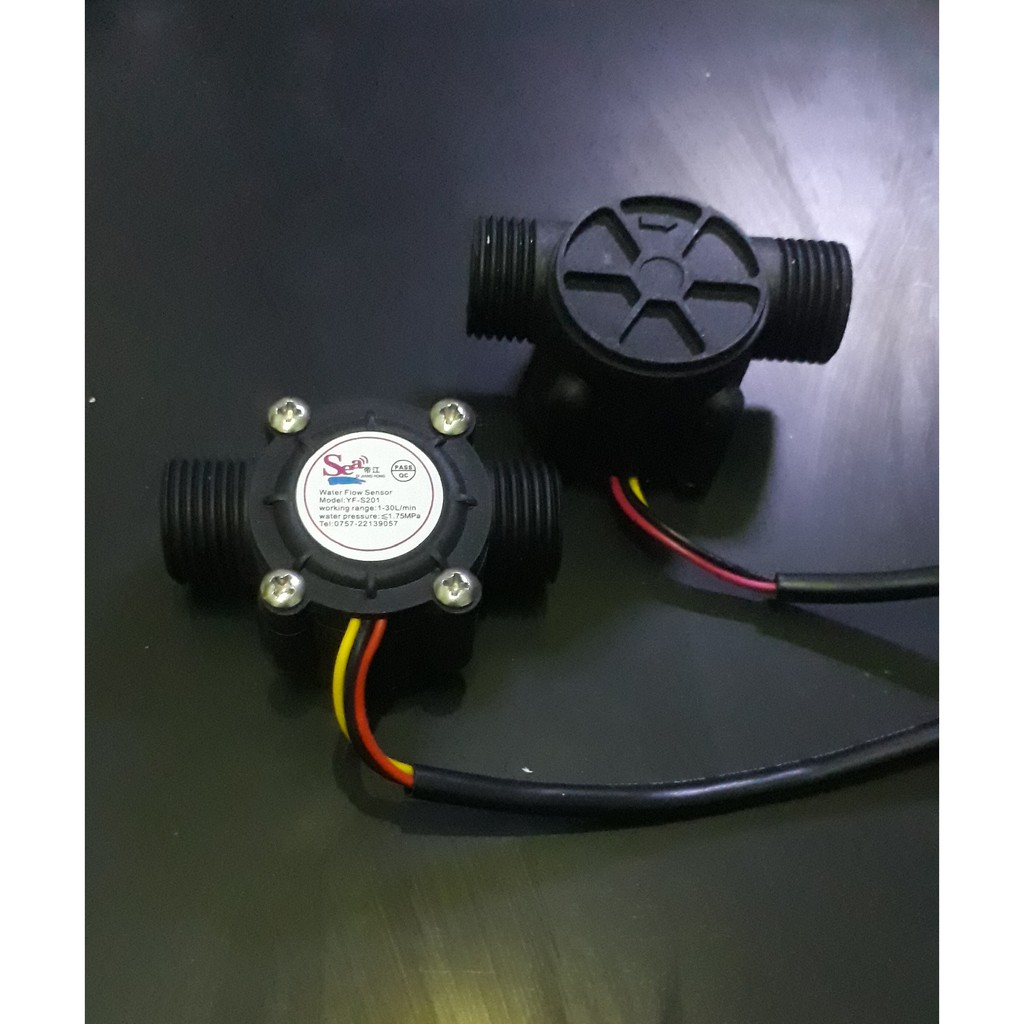 FLOW SENSOR POM MINI SETENGAH INCH