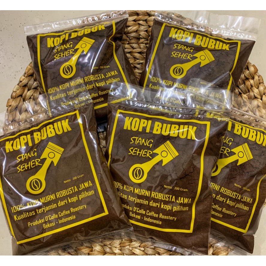 

kopi bubuk murni robusta jawa | Kopi STANG SEHER | 200 gram