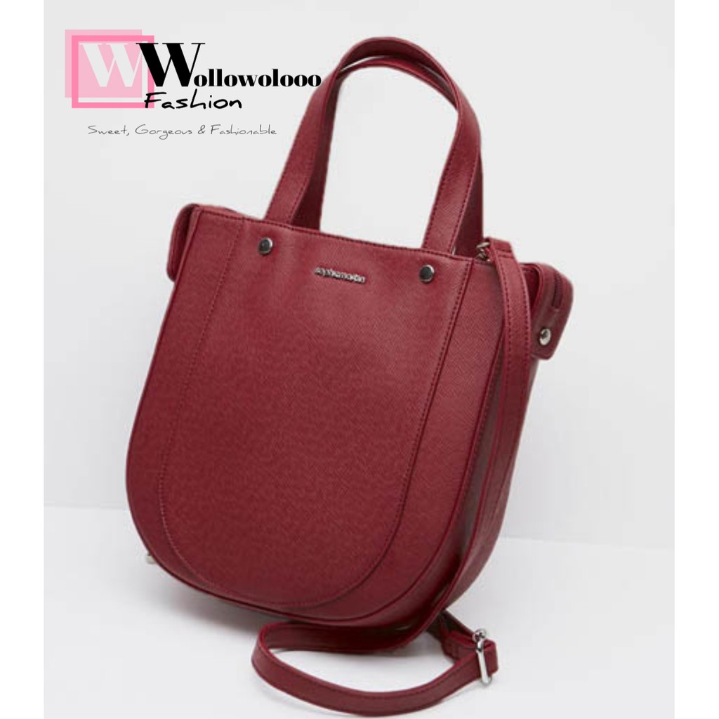TAS WANITA SOPHIE PARIS SOFIA MAROON BAG T6744M2