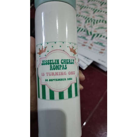 

stiker transparan waterproof