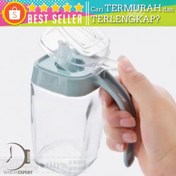 Botol Minyak Serbaguna Seasoning Glass Jar 550ml - ZL2016 - Mix Color