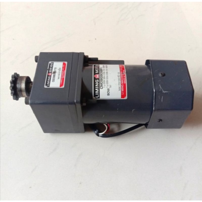 Ac Motor Gearbox 220V 90W Ratio 1:9 Liming Motor