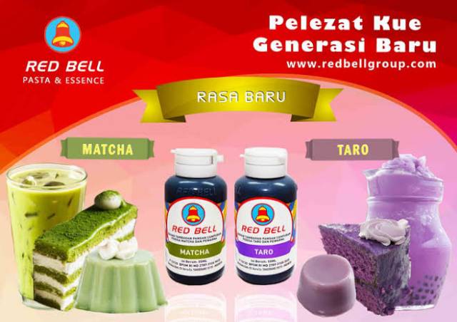 

Perisa dan pewarna makanan redbel redbell 55 ml