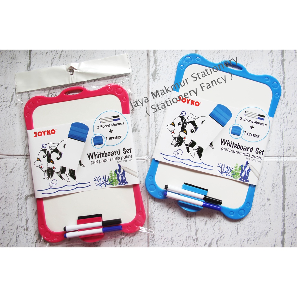 

Baru Papan Tulis Putih Set Whiteboard Set Joyko Wbs-170Co