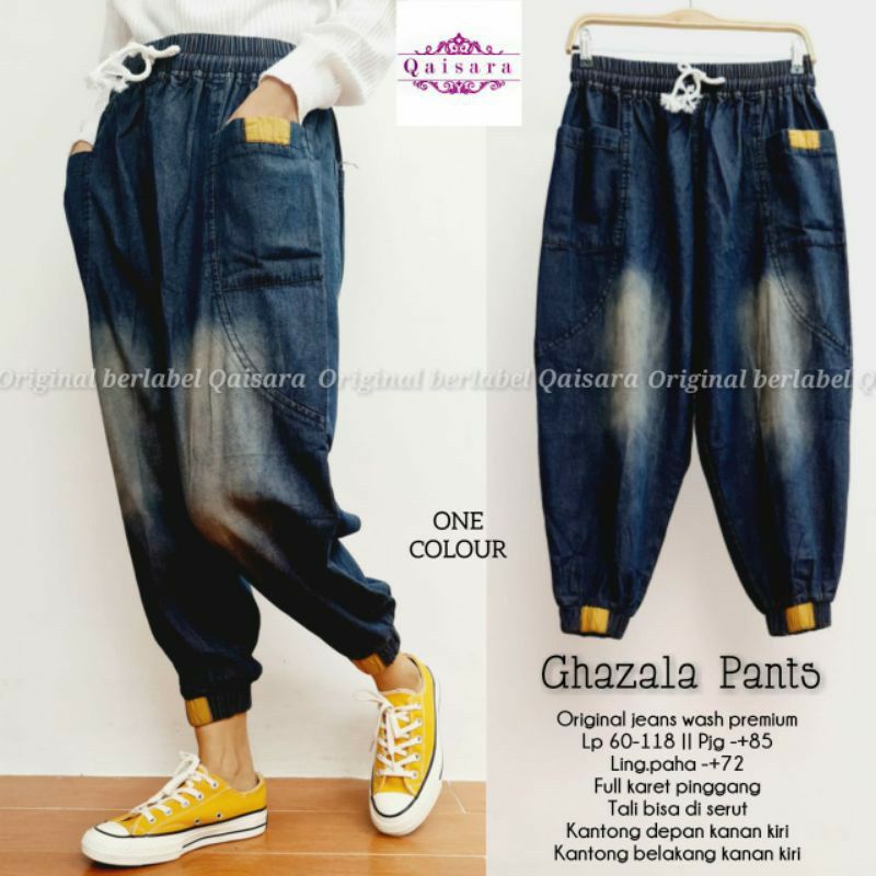 BAGGY JEANS PANTS (CELANA JEANS JOGGER WANITA)